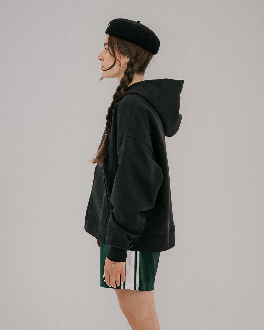 Core CHARCOAL Zip Up